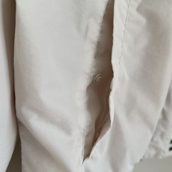 H&M Men’s Bomber Jacket White Size XL - Picture 5 of 11